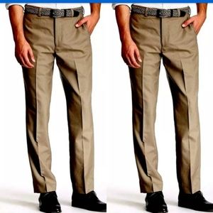 Alan Flusser Men's Khaki pant